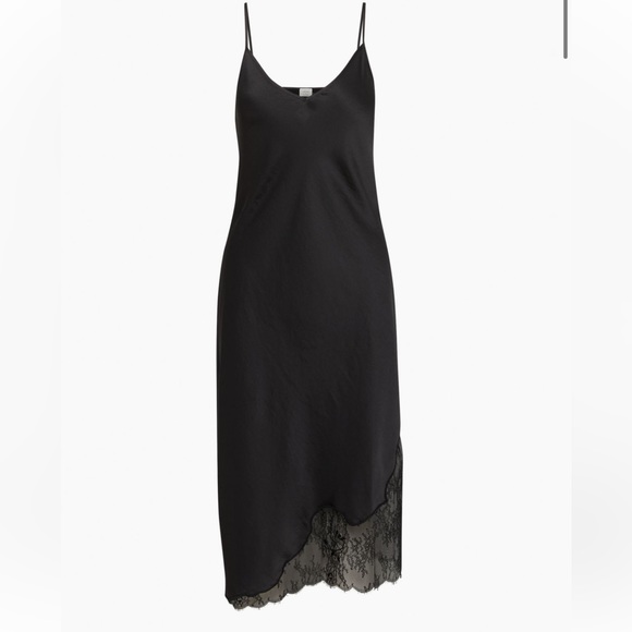 Wilfred Dresses & Skirts - Wilfred Sonnet MIDI Slip Dress Black